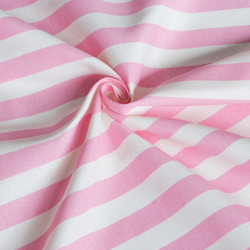 Декоративная ткань Кембридж Розовый, 180 см
