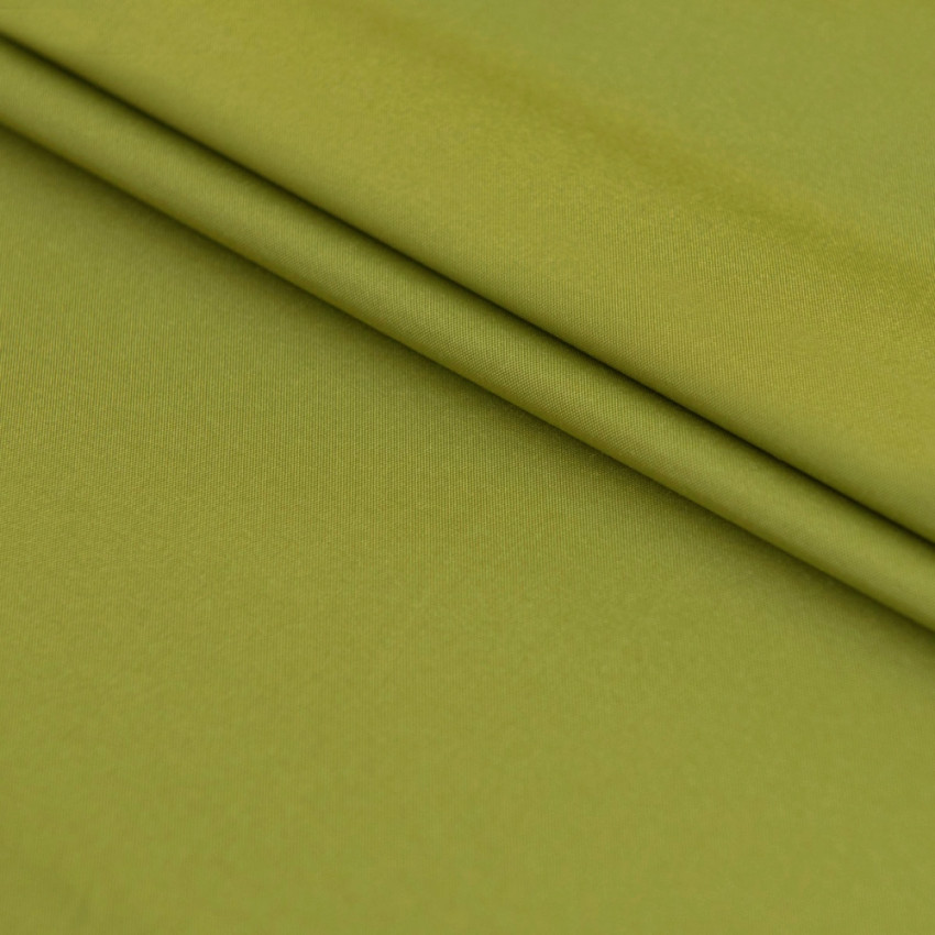 Негорючая декоративная ткань Эллипс Зеленый, 280 см