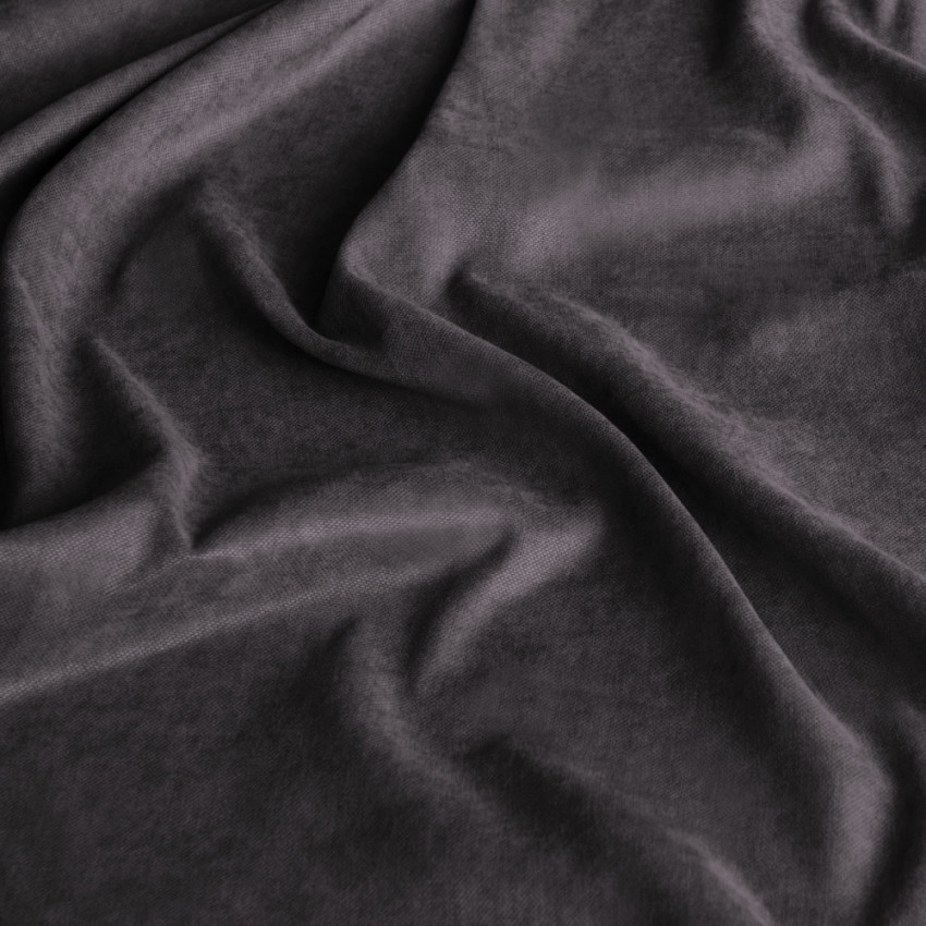 Портьерная ткань для штор Софт Темно-Серый, 280 см