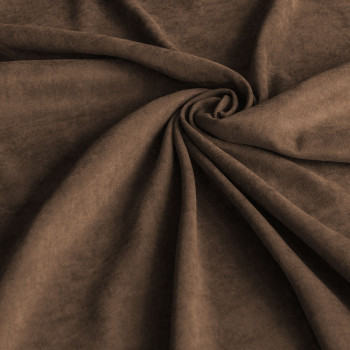 Портьерная ткань для штор Софт Коричневый, 280 см