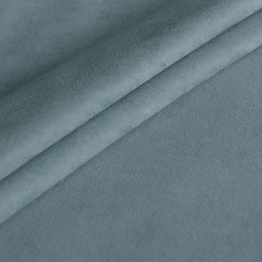 Портьеры из софта Ким Серо-голубой, 140x270 см - 2 шт.