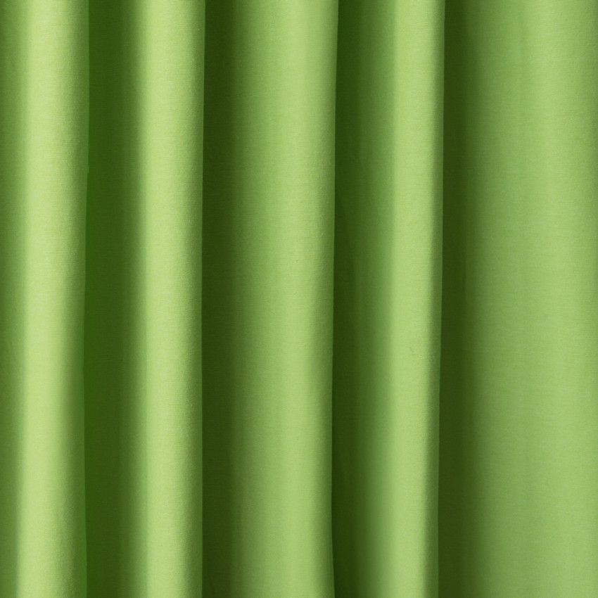 Комплект штор с подхватами Билли Зеленый, 170х270 см - 2 шт.