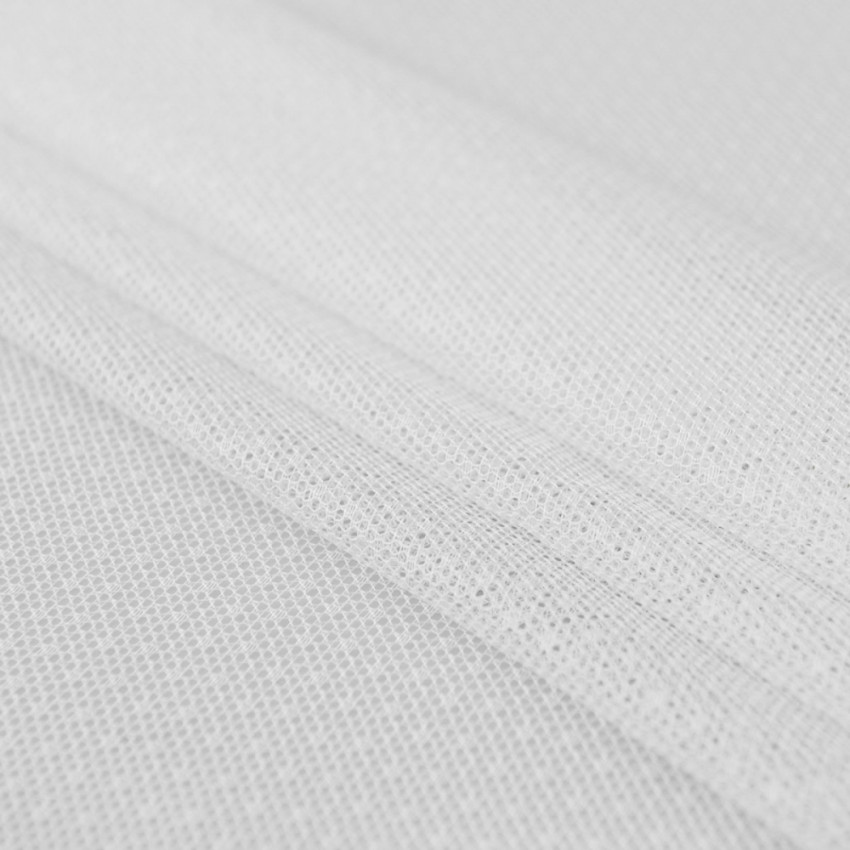 Декоративная ткань с утяжелителем Стори Белый, 305 см