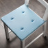 Комплект подушек для стула Билли Голубой, 37х42х3 см - 2 шт.
