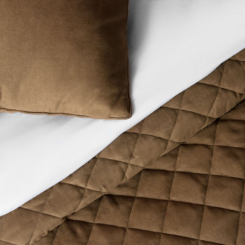 Покрывало с наволочками Ким Коричневый 160х220 см