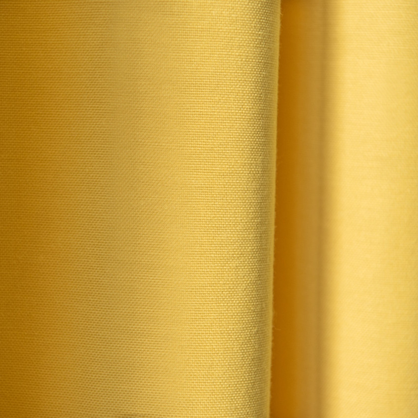 Портьерная ткань для штор Билли Желтый, 180 см