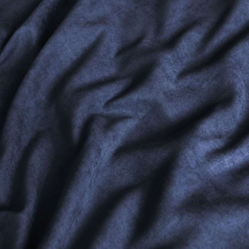 Портьерная ткань для штор Софт Синий, 280 см