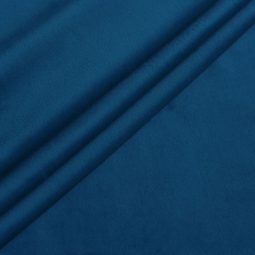 Комплект штор из бархата Репаблик Синий, 240x270 см - 2 шт.