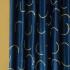 Комплект штор с вышивкой Джим Синий, 145x270 см - 2 шт.
