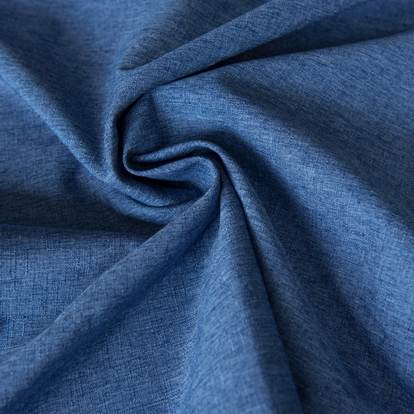Негорючая декоративная ткань Эклипсо Синий, 290 см