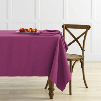 Комплект скатертей Ибица Фиолетовый, диаметр 145 см - 2 шт.