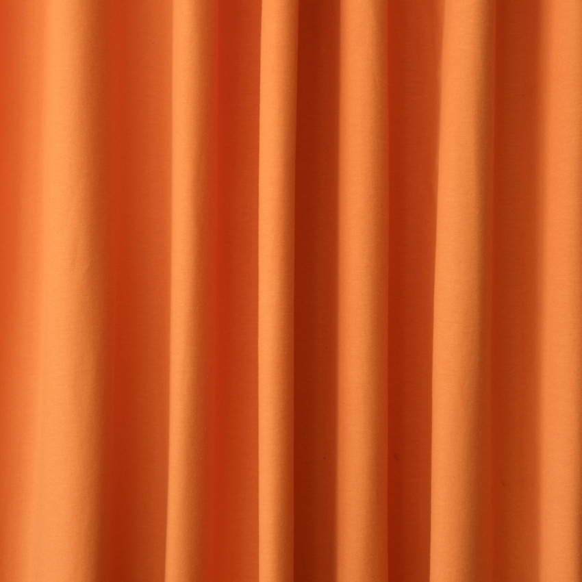 Комплект штор с подхватами Билли Оранжевый, 170х270 см - 2 шт.