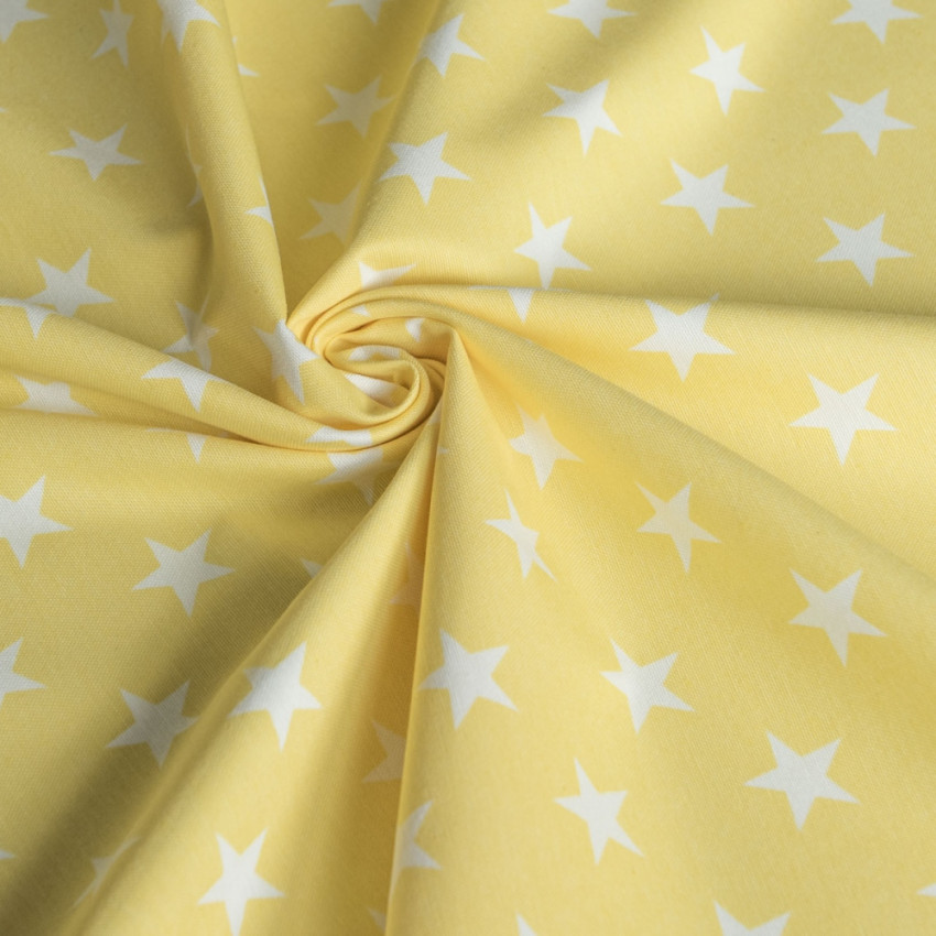 Портьерная ткань для штор Сири Желтый, 180 см
