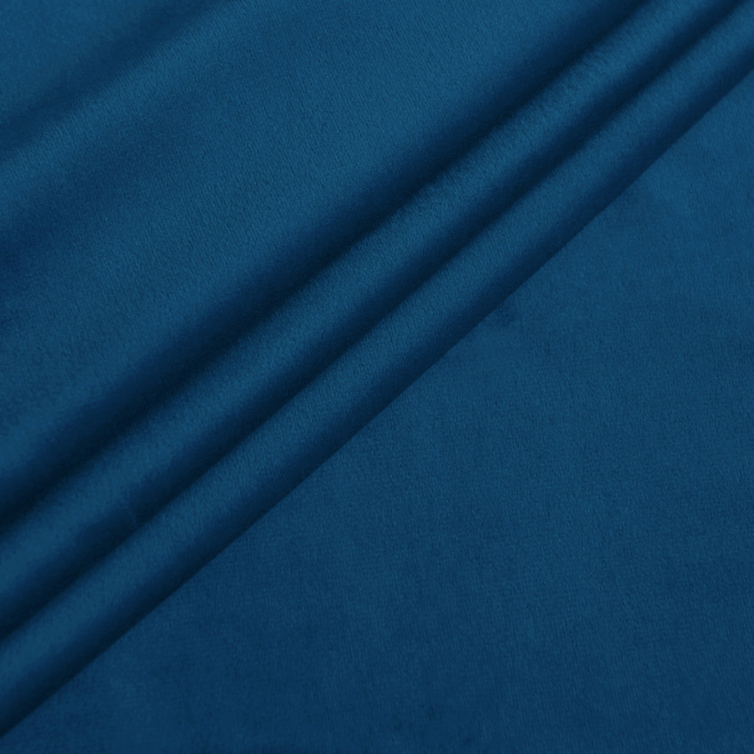 Комплект штор из бархата Репаблик Синий, 145x270 см - 2 шт.