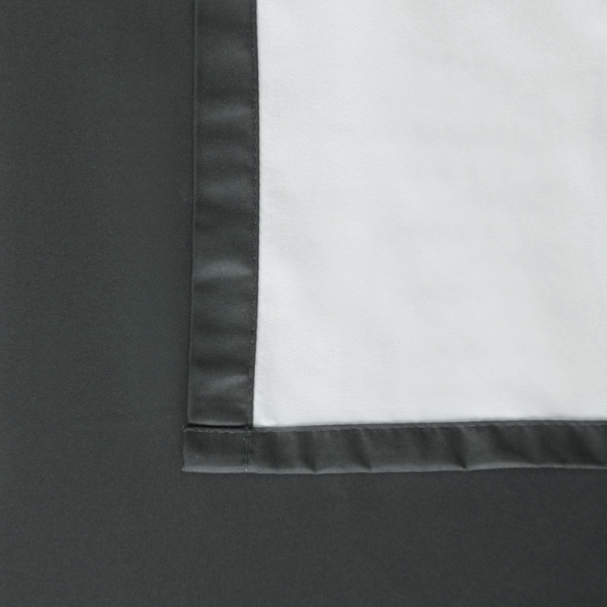 Негорючая декоративная ткань Эллипс Черный, 280 см