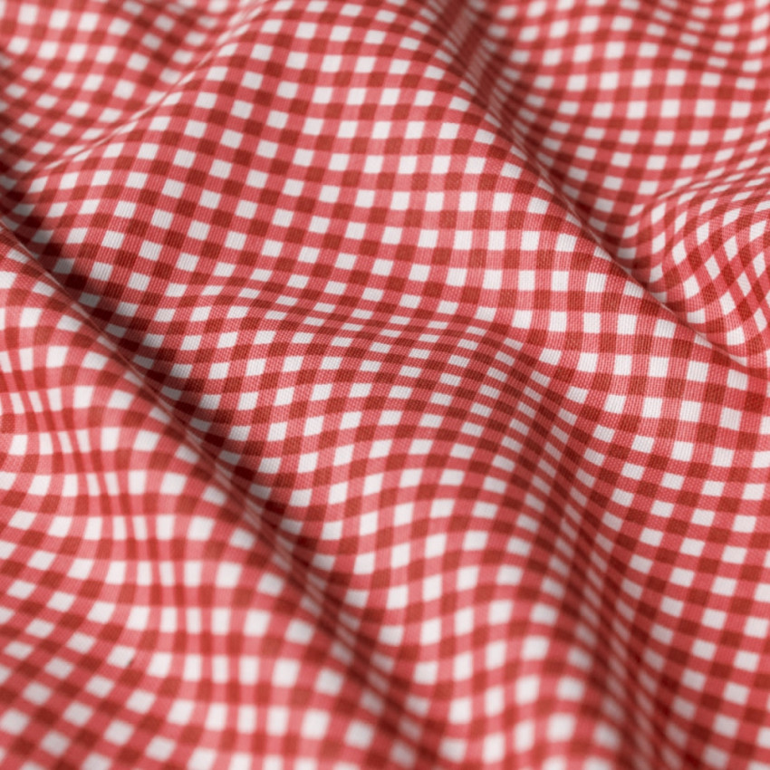 Декоративная ткань Марси Красный, 180 см