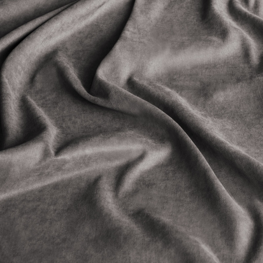 Портьерная ткань для штор Софт Серый, 280 см
