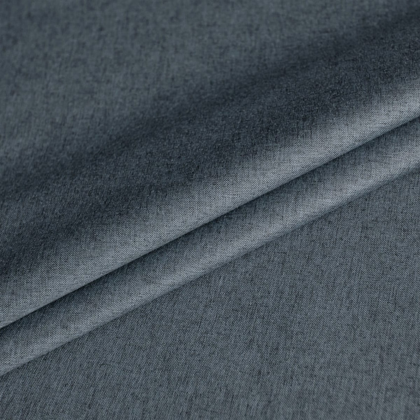 Светозащитные шторы Блэкаут Рогожка Темно-серый, 145x270 см - 2 шт.