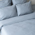 Комплект постельного белья Бойл Голубой Евро 240x260