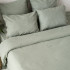 Комплект постельного белья Бойл Зеленый Евро 200x220