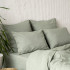 Комплект постельного белья Бойл Зеленый Евро 200x220