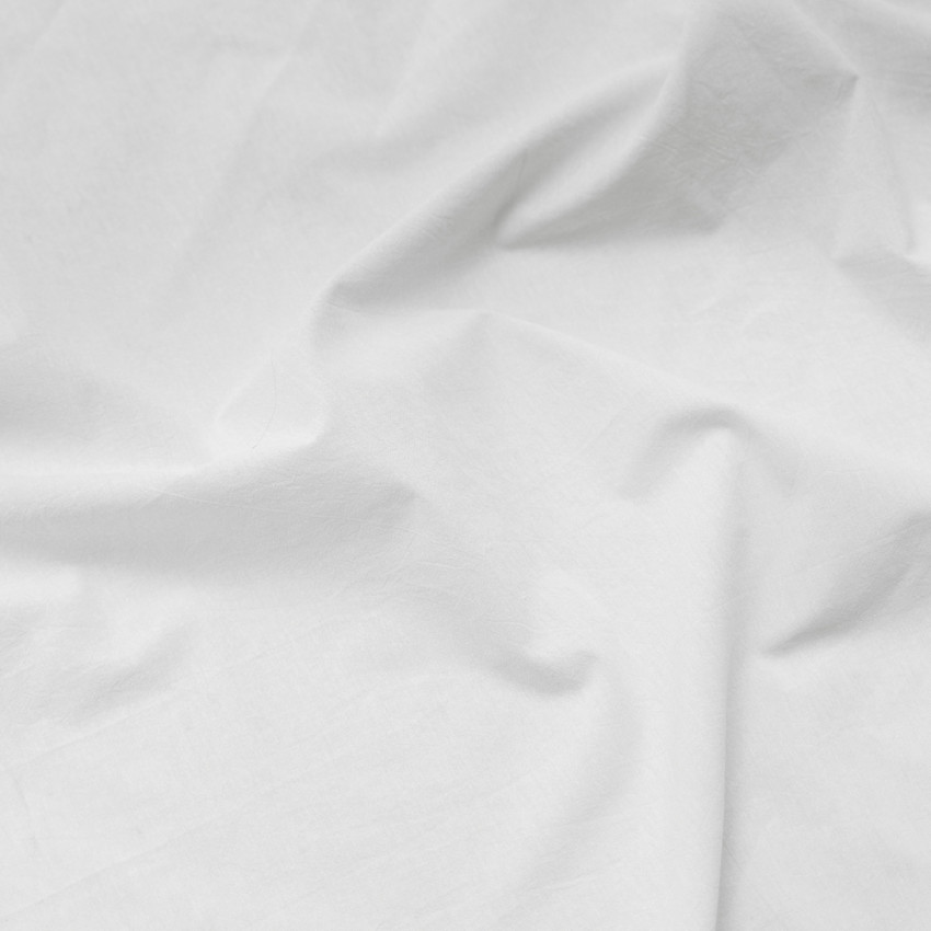 Комплект постельного белья Бойл Белый 1,5 сп с простыней на резинке 180x200x25