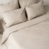 Комплект постельного белья Бойл Серый 1,5 сп с простыней на резинке 160x200x25