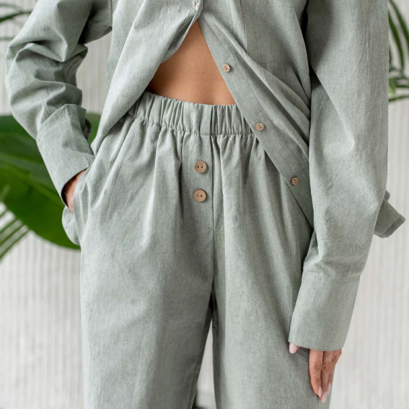Брюки Бойл Зеленый S/M