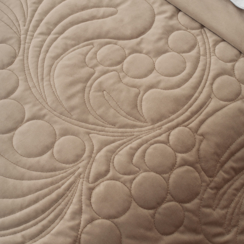 Покрывало с наволочками Узорье Бежевый 230х250 см