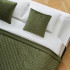 Покрывало с наволочками Узорье Зеленый 230х250 см