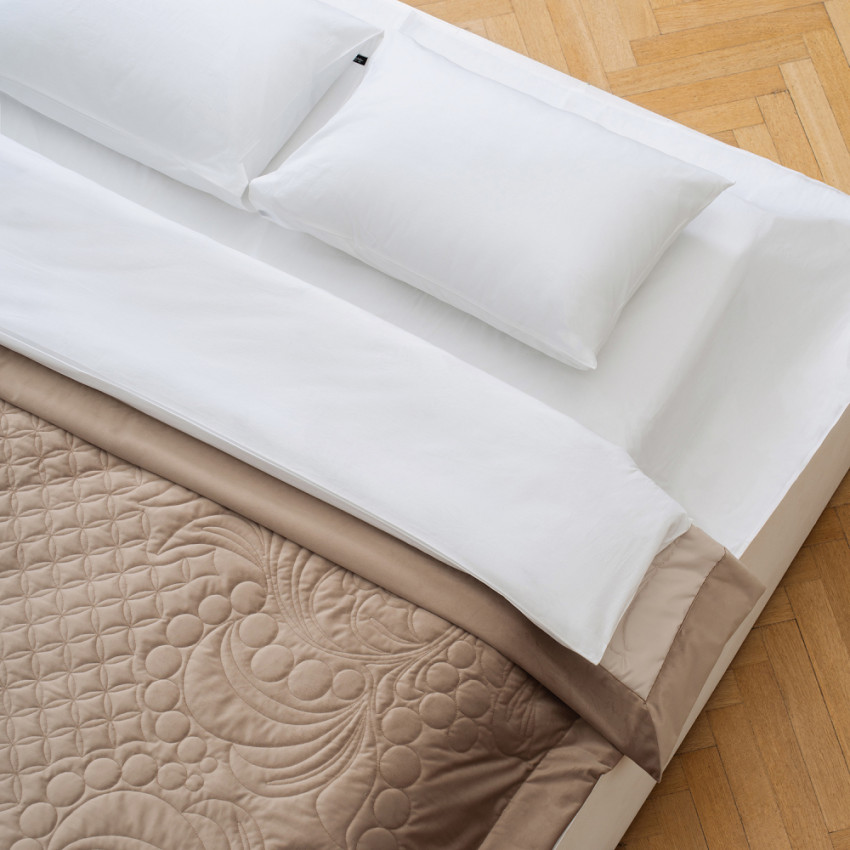 Покрывало с наволочками Узорье Бежевый 230х250 см