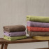 Махровое полотенце Лайн Зеленый 50х90