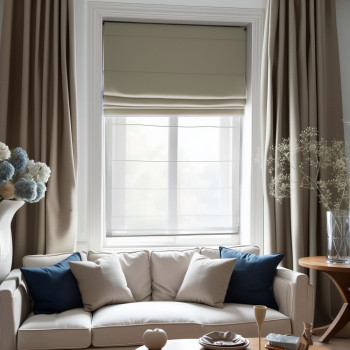 Римская штора блэкаут Мириам Бежевый 100х175 см