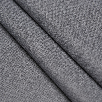 Декоративная ткань Мириам Серый, ширина рулона 280 см