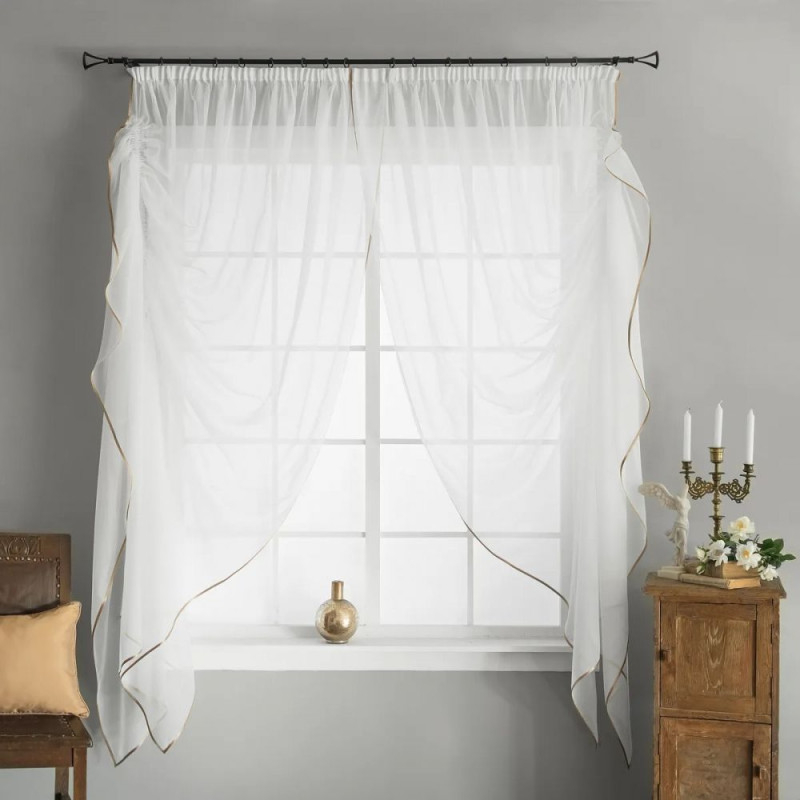 Портьера Трэйси Айвори 400x270 см Портьера Трэйси Айвори 400x270 см