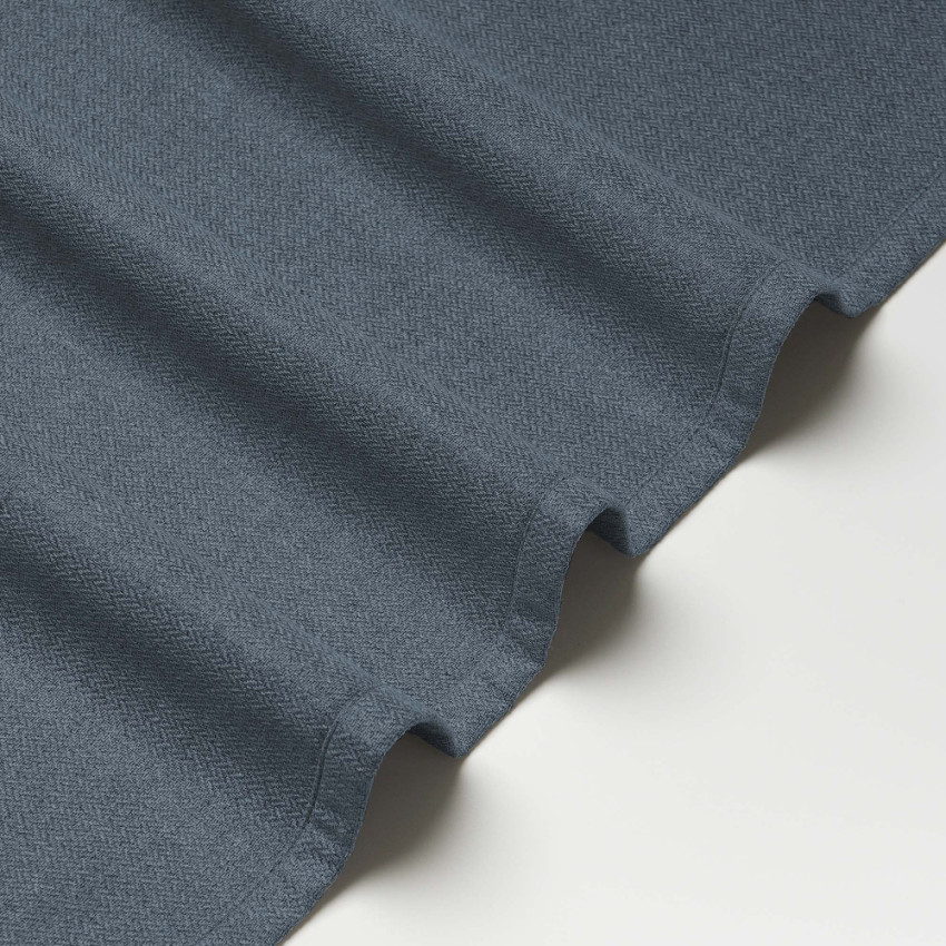 Комплект штор блэкаут с подхватами Мириам Синий 200х250 см