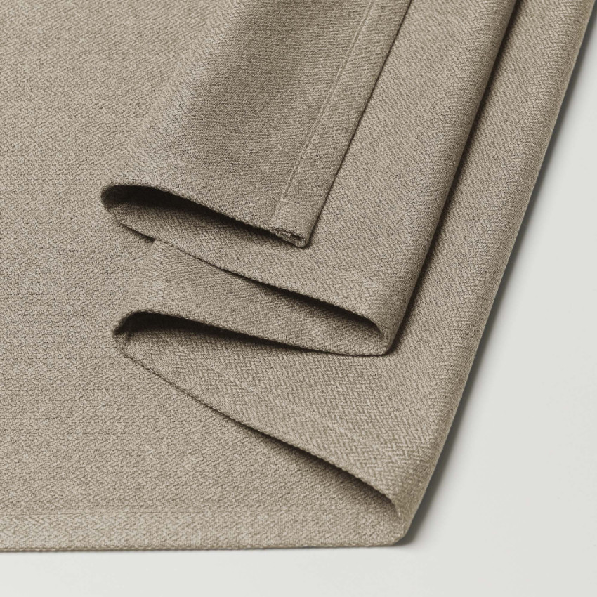 Комплект штор блэкаут с подхватами Мириам Бежевый 200х250 см