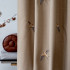 Комплект штор с подхватами Мэри Бежево-коричневый 145x280 см