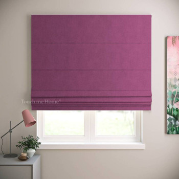 Римская штора под заказ Ибица Фиолетовый 80x170 см