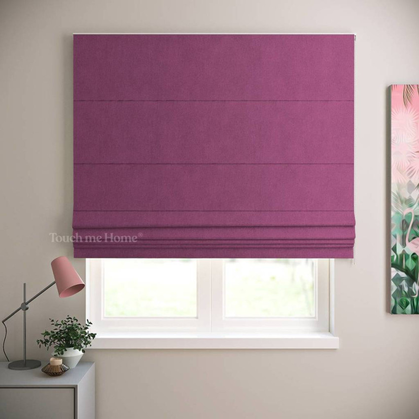 Римская штора Ибица Фиолетовый 80x170 см