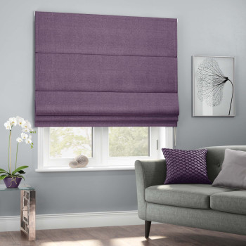 Римская штора готовая Вандер Фиолетовый 160х175 см