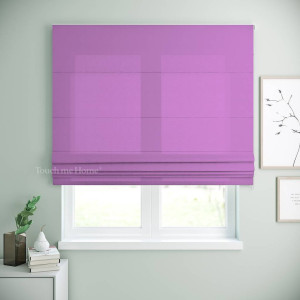 Римская штора под заказ Билли Фиолетовый 120x170 см