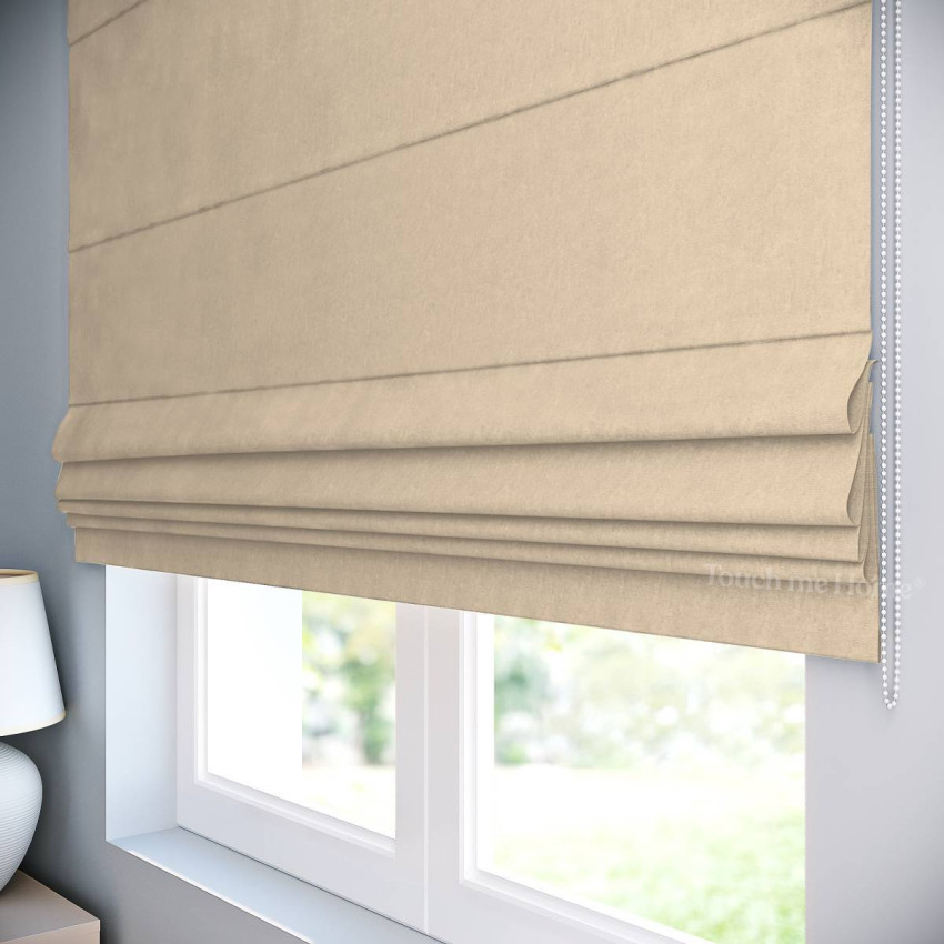 Римская штора Софт Бежевый 140x170 см