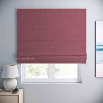 Римская штора под заказ Софт Розовый 100x170 см