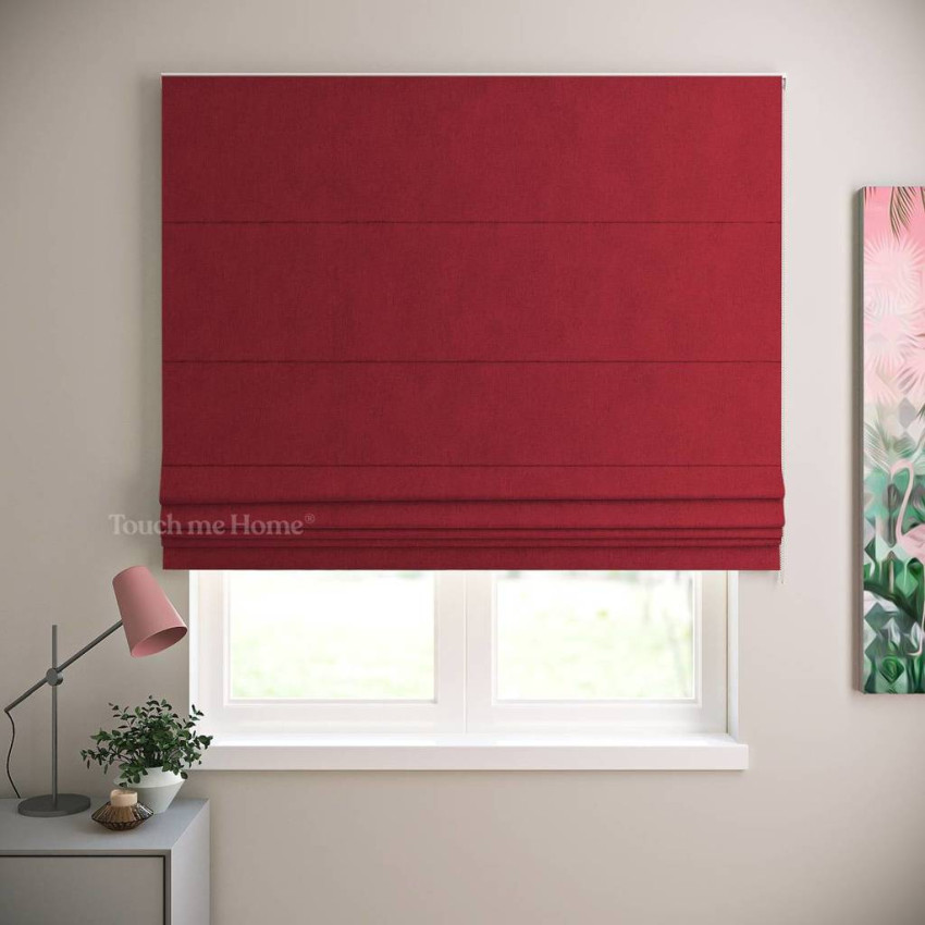 Римская штора Ибица Винный 120x170 см