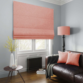 Римская штора готовая Тина Светло-розовый 100х175 см
